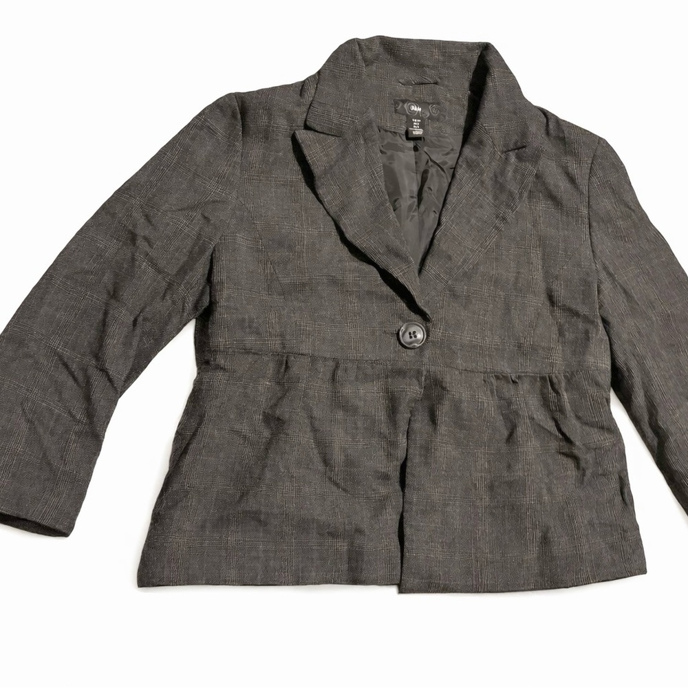 H&M Dark Gray Single-Button Women's Blazer